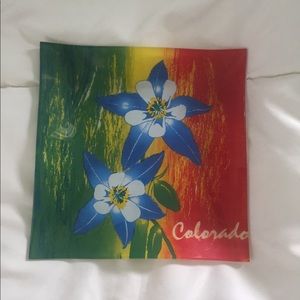Colorado Columbine Decorative Plate